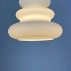 White Milk Glass Pendant Light Ah 1 By Peill and Putzler 1960 thumbnail 9