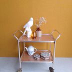 Vintage Barcart, Serveerwagen, Trolley, Dranken Tafeltje thumbnail 11