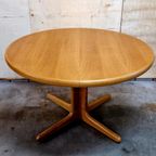 Xxl Vintage Deense Eettafel Uittrekbare Tafel Ronde Ovale thumbnail 7