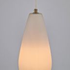 Vintage Philips Glazen Hanglamp Frosted Glas Mid Century ‘60 thumbnail 6