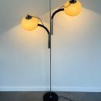 Vintage Dijkstra Dubbele Boog Vloerlamp thumbnail 5