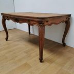 Vintage Landelijke Eettafel Eetkamertafel Tafel Uitschuifbaar 404 thumbnail 19