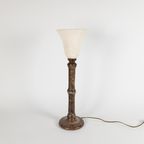 Pegasan - Albast - Natuursteen - Tafellamp - Kelklamp - Hollywood Regency Stijl - Spanje - 70'S thumbnail 2