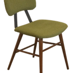Set 4 Vintage Eetkamerstoelen 'dukinfield' Reupholstered thumbnail 4