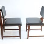 Rosewood Chair By Pieter De Bruyne For V-Form, 1960S, Belgium Set Of 2 thumbnail 15