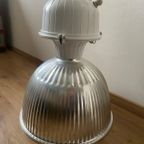 Grote Originele Vintage Industriële Hanglamp Aluminium thumbnail 5