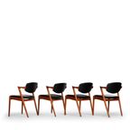 Reupholstered Z-Chair : No. 42 By Kai Kristiansen For Slagelse Mobelvaerk, 1960S, Set Of 6 thumbnail 6