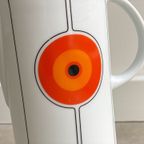 Vintage Thomas Germany Rosenthal Eclipse Koffiepot, Space Age Op Art Design thumbnail 5