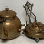 2 Delig Ketel Met Warmhouder, Bouilloir, Theepot Reliving thumbnail 9