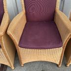 5 Lloyd Loom Fauteui Exeter - Super Original Lloyd Loom Stoel Met Logo! thumbnail 15