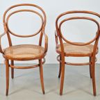 2 Art Nouveau Deco Stoel Jacob & Josef Kohn Wien Thonet 20E thumbnail 2