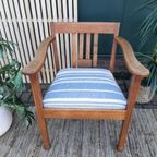Gave Art Deco Fauteuil Jr 20 30 Bureaustoel Vintage Stoel thumbnail 8