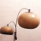 Vintage Dijkstra Mushroom Dubbele Booglamp | '70 thumbnail 4