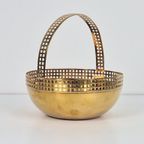Art Deco Messing Kom Van Fischer Göppingen, Jaren '20 Brass thumbnail 9