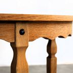 Vintage Eettafel | Tafel | Verlengbaar | Brutalist | Kjaernulf (2) thumbnail 10