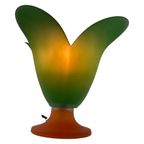 Vandeheg - Table Lamp Made From Glass - Green/Orange - Model Tullip thumbnail 6