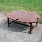 Butler Boat Table Mahonie, Boot Tafel thumbnail 2