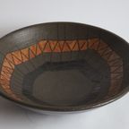 Vintage Ceramic Bowl By Perignem Belgium, 1970S thumbnail 7