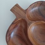Vintage Houten Schaal. Mid-century. Bois Des Iles. thumbnail 7
