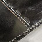 Zwarte Leer Vliender Fauteuil Stoel thumbnail 16
