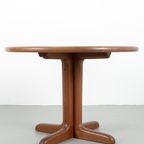 Ronde Deense Eettafel, Vol Teak Hout 69269 thumbnail 4