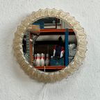 Vintage Wandspiegel, Rond, Met Verlichting, Duitsland 1970's thumbnail 12