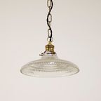 Art Deco Holophane Hanglamp thumbnail 3