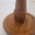 Vintage Houten Tafellamp Mid-Century thumbnail 5