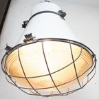 Witte Barrel Fabriekslamp thumbnail 6