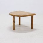 Solid Pine Coffee Table Or Side Table By Rainer Daumiller For Hirtshalls Sawmills 1970S thumbnail 2