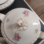 Klassiek Parelmoer Porselein Servies Tsjecho-slowaaks thumbnail 5