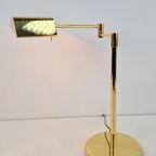 Regency Egoluce Tafellamp Messing Verstelbaar Brass Italy 70 thumbnail 10