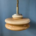 Vintage Space Age Hanglamp Van Herda Met Mushroom Kap Van Acrylglas thumbnail 9