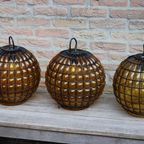 Hanglamp, Philips Npd 134 Caged Glass Pendant (3) thumbnail 3