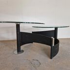 Vintage Design Salontafel Met Draaiend Glas thumbnail 2