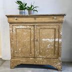 Brocante Kast Beige/Wit thumbnail 9