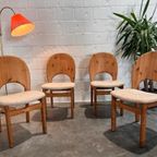 Vintage Scandinavische Stoelen Set. (Glostrup Denemarken) thumbnail 15