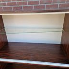 Pallisander Fineer Mid Century Vintage Highboard thumbnail 3