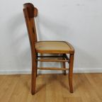 Vintage Houten Bistrostoelen, Café Stoelen, Eetkamerstoelen Set Prijs thumbnail 11