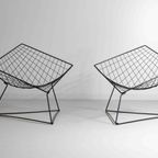 Postmodernistische Vintage Set Van "Oti" Lounge Chairs Voor Ikea Door Niels Gammelgaard thumbnail 2