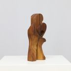 Wooden Sculpture – Attributed To Danish Modernism, 1970s thumbnail 2