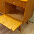 Vintage Highboard Vitrinekast Vitrine Kast Kastje Dressoir Wandkast thumbnail 9