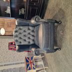 Chesterfield Lord Fauteuil - Vintage Grijs thumbnail 2