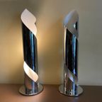 Set Vintage Tafellampen Spiraal Lampen Jaren 70 thumbnail 6