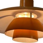 Poul Henningsen - Louis Poulsen - Ph 4/3 - Hanging Pendant Lamp - Orange thumbnail 5