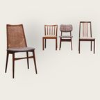 Vier Mid Century Eettafel Stoelen thumbnail 4