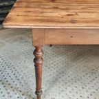 Antieke Tafel Eettafel Franse Wandtafel thumbnail 13