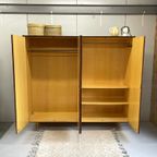 4 Deurs J`60 Gloss Kledingkast Hang/leg Vintage thumbnail 3