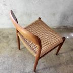 Set Van Zes Model 75 Stoelen In Teak Van N.o. Moller thumbnail 14