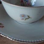 7 Delig Jaren 40 Servies Van <<<brand>>>, Heel Dun Porselein thumbnail 11